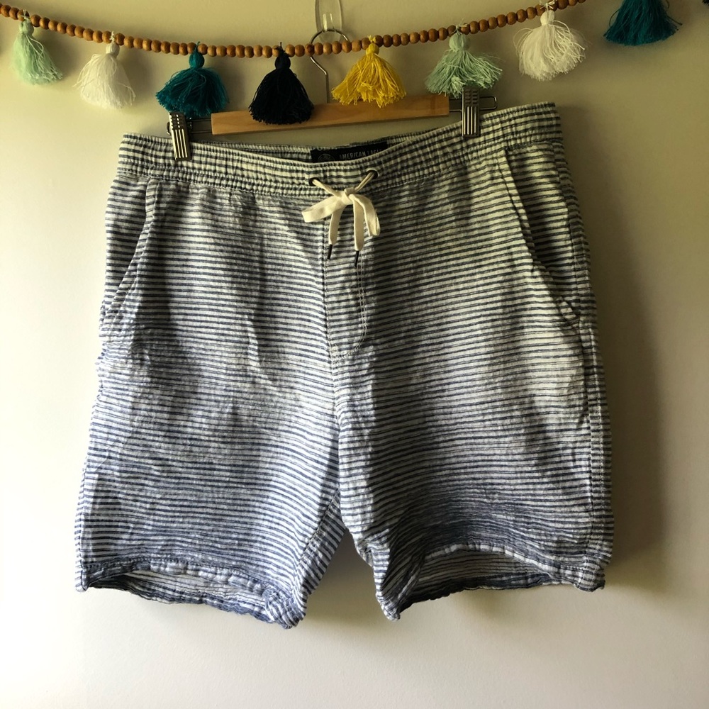 AE Striped Shorts